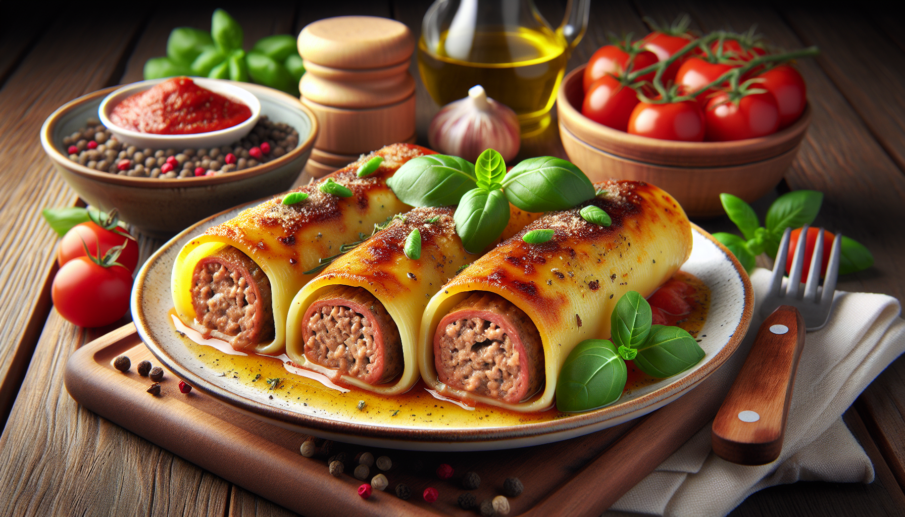 cannelloni ripieni di carne